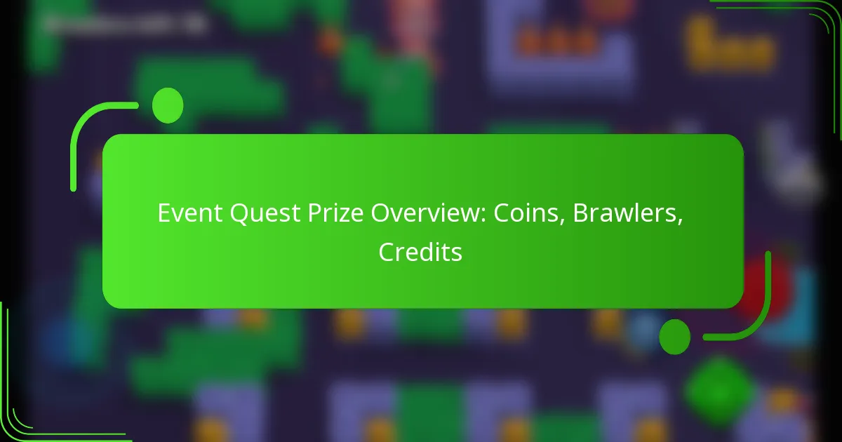 Event Quest Prize Overview: Coins, Brawlers, Credits